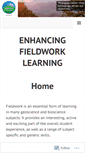 Mobile Screenshot of enhancingfieldwork.org.uk
